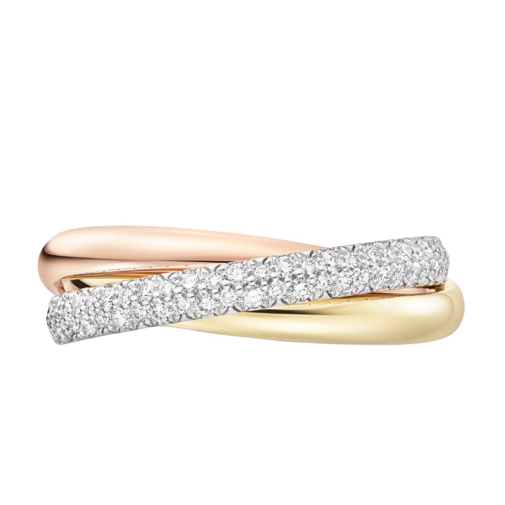 Кольцо Cartier Trinity Small (мультиколор) — фото 3