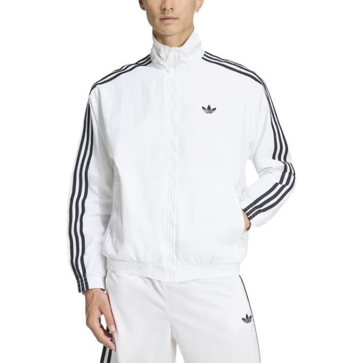 Мужская куртка adidas originals Firebird Woven Tracktop (черная)