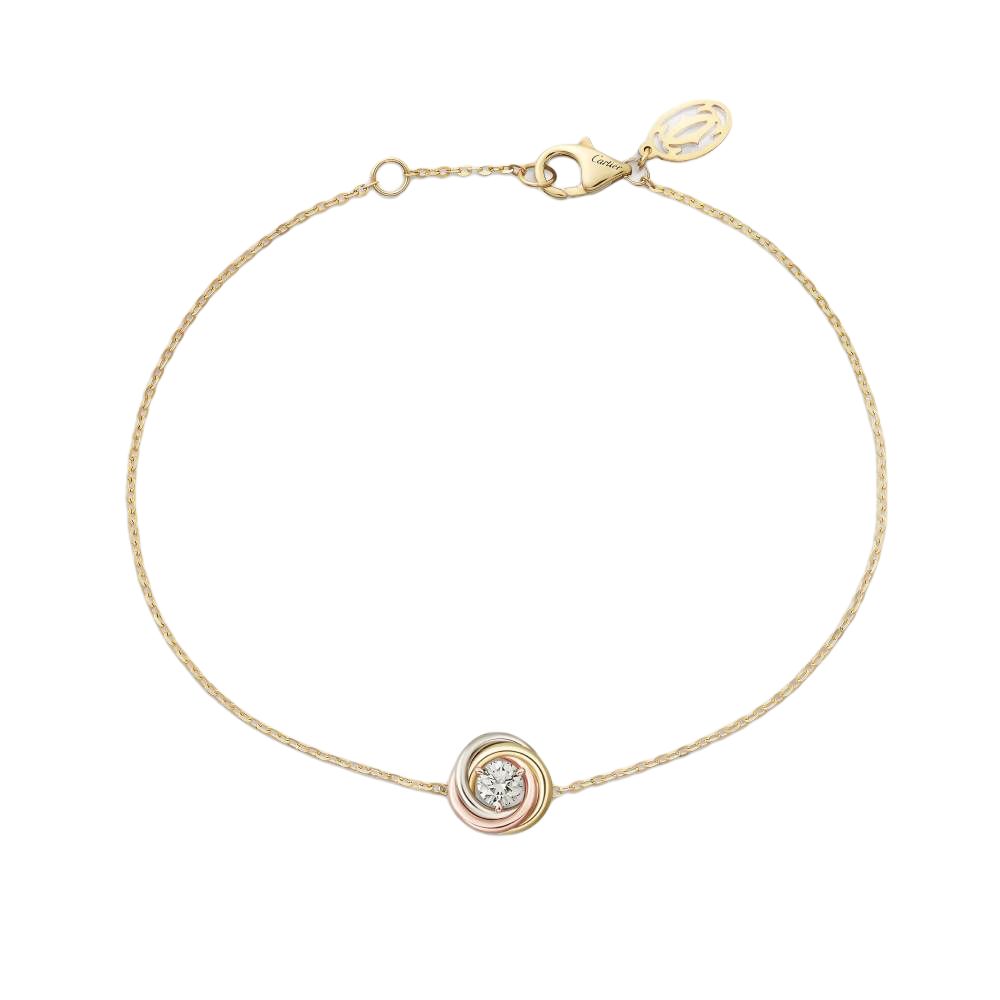 Браслет Cartier Trinity B6068015 (золотой)