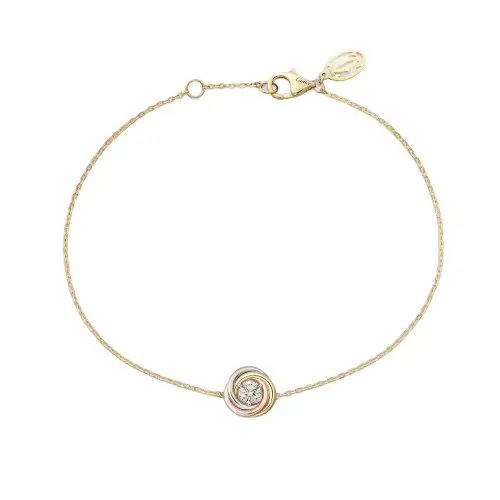 Cartier 18k diamond bracelet