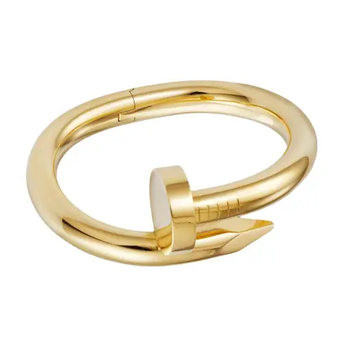 CARTIER Juste Un Clou Series 18K Gold Bangles Unisex