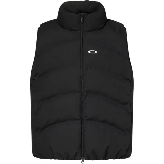 Oakley Vests Men's Black Stand Collar Other
