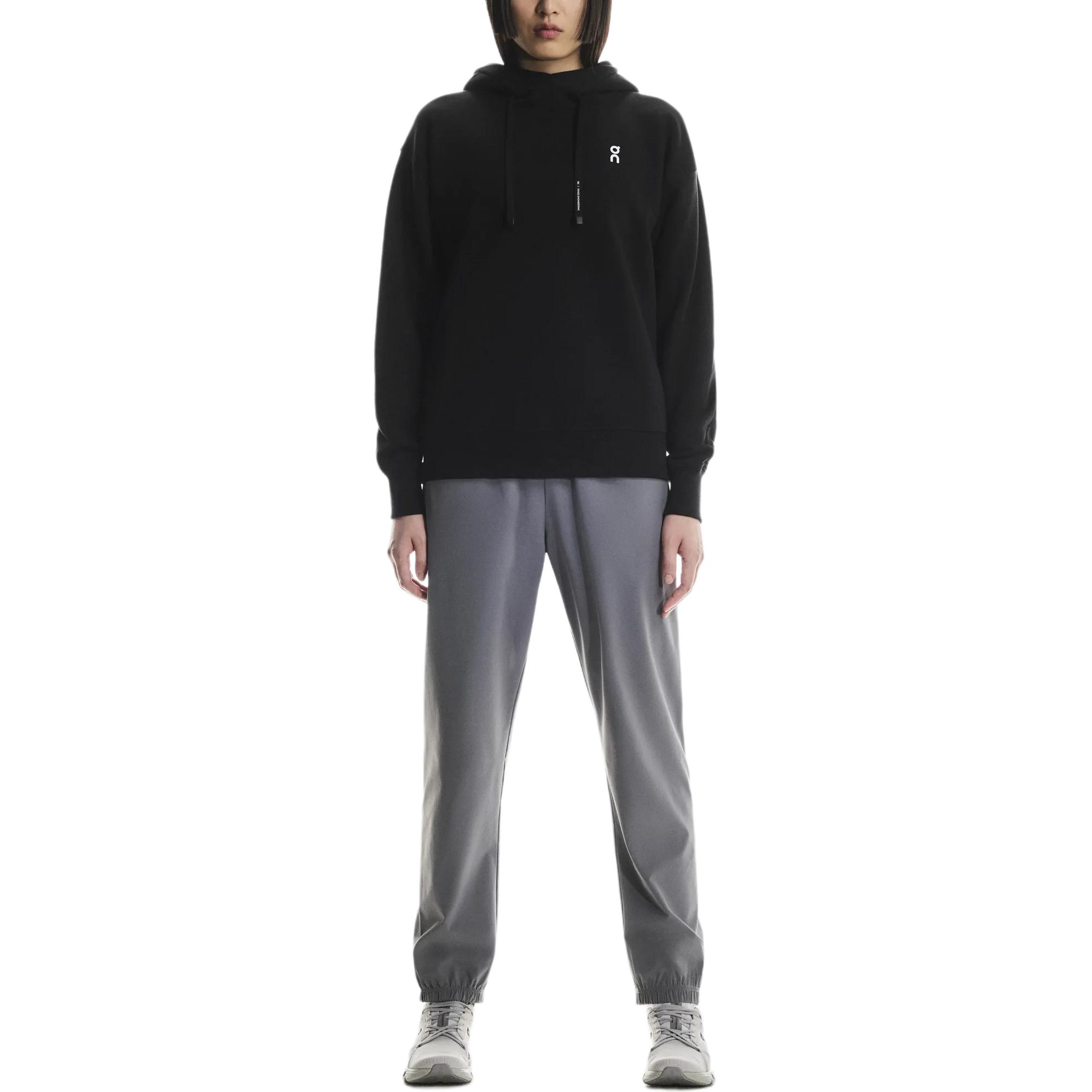 Женское худи On Club Hoodie (черное)