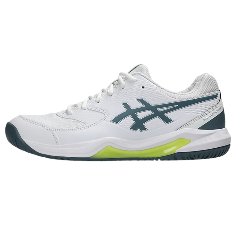 Мужские кроссовки ASICS Gel-Dedicate 8 (бело-черные)