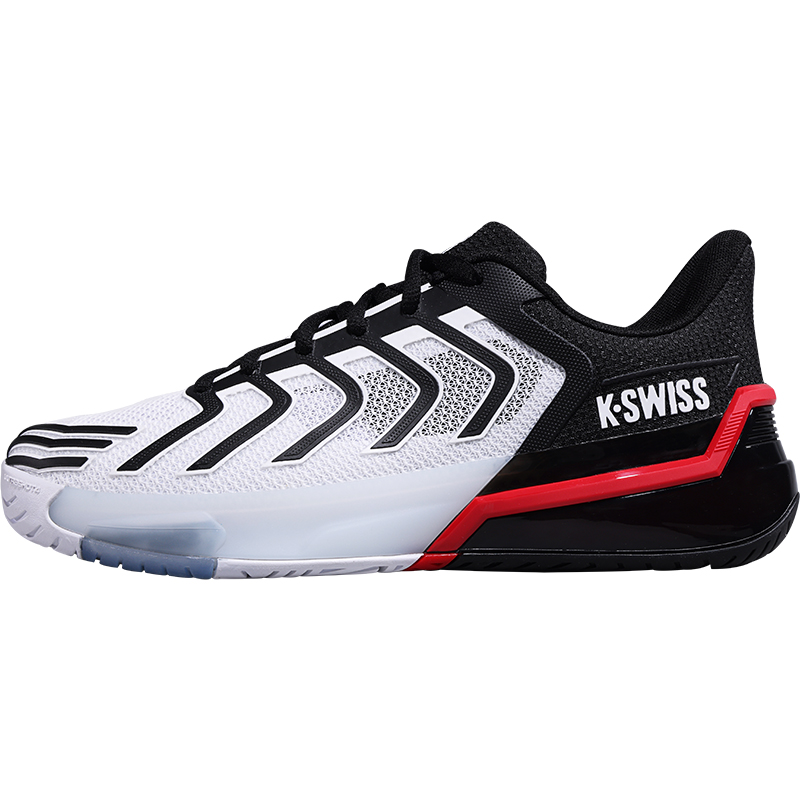 K·SWISS ULTRASHOT 4 Abrasion Resistant Low top Tennis Shoes Unisex Black White