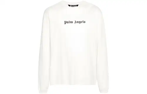 Palm Angels logo-print cotton T-shirt
