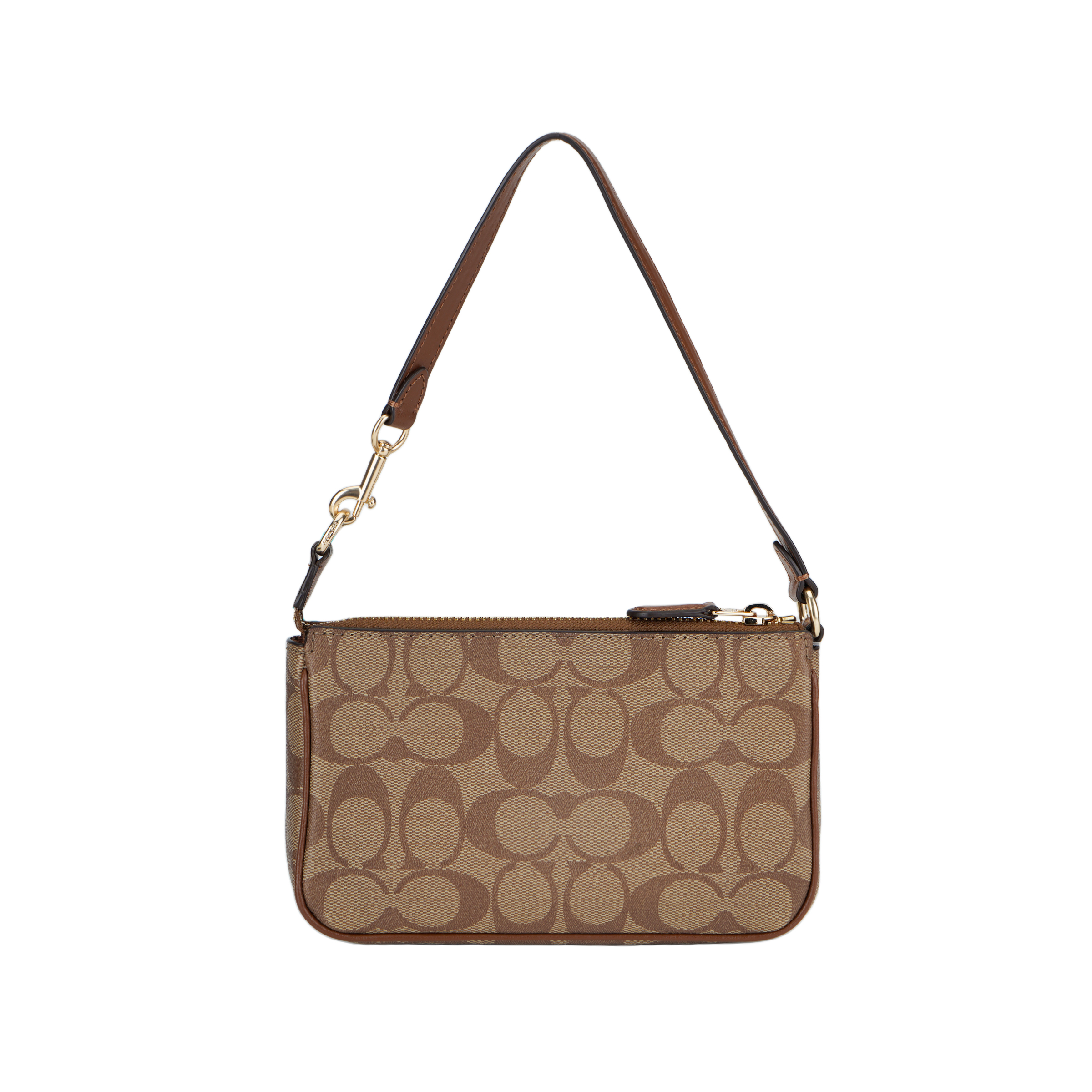 Женская сумка COACH Nolita 19 (коричневый) — фото 3