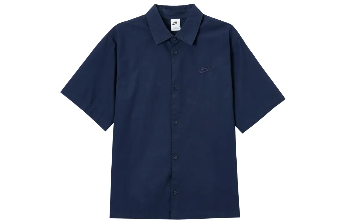 Nike Club Shirt Men's Obsidian Color