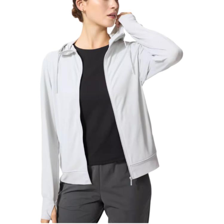 Женская куртка UNIQLO UNIQLO SS26 AIRism (серая)