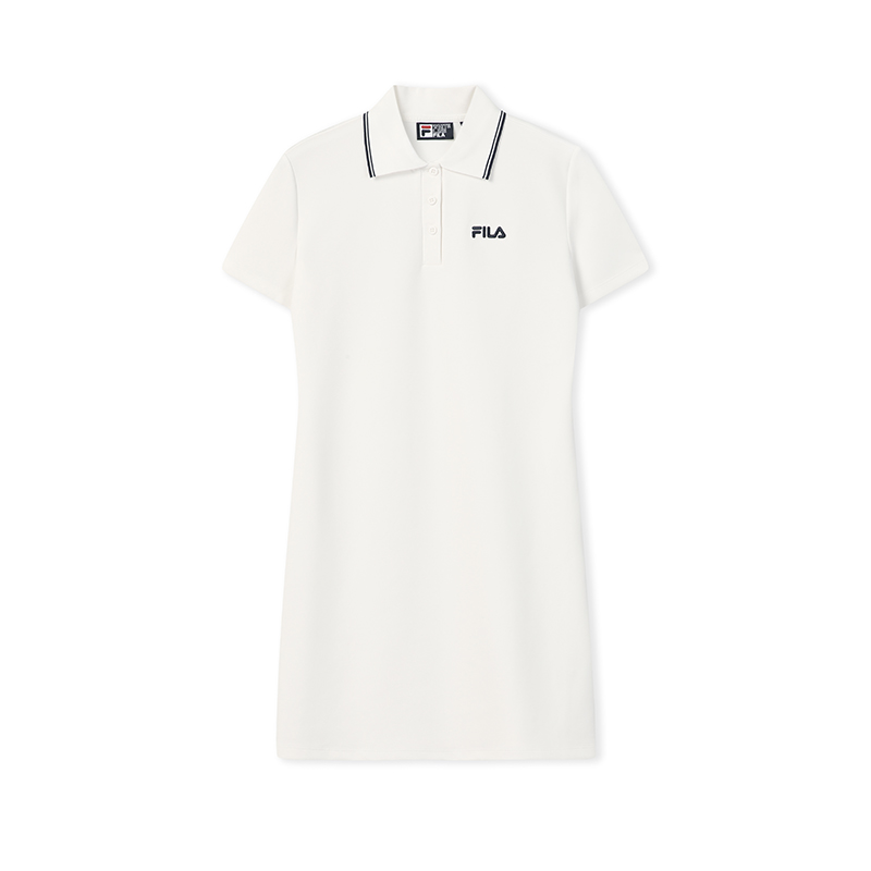 Женское платье Fila Originale Polo (белое)