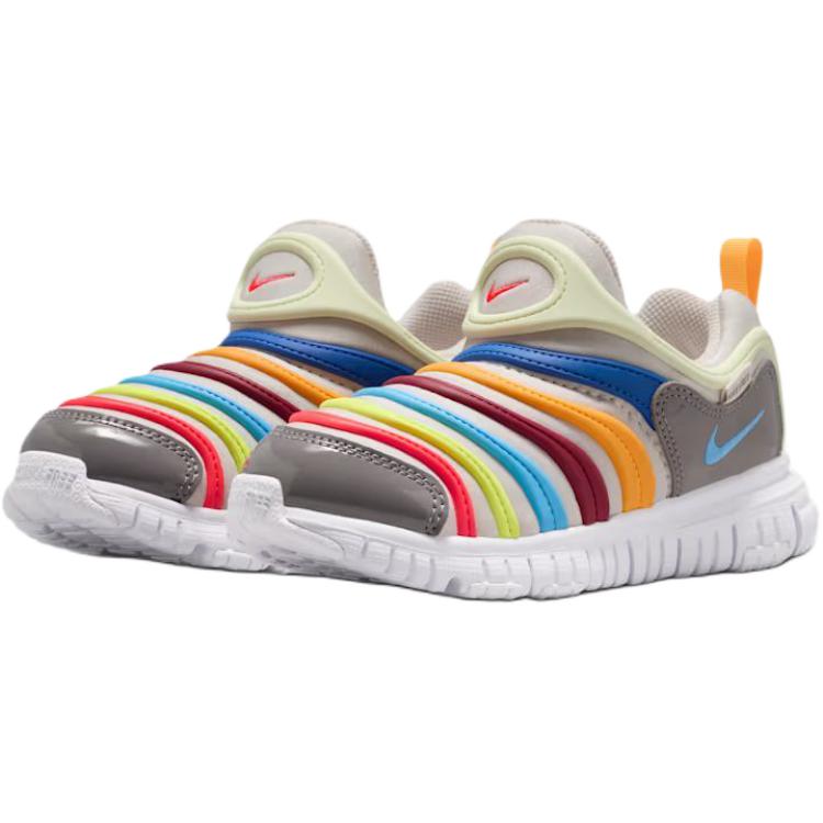 Детские кроссовки Nike Dynamo Free (светло-серые) — фото 3