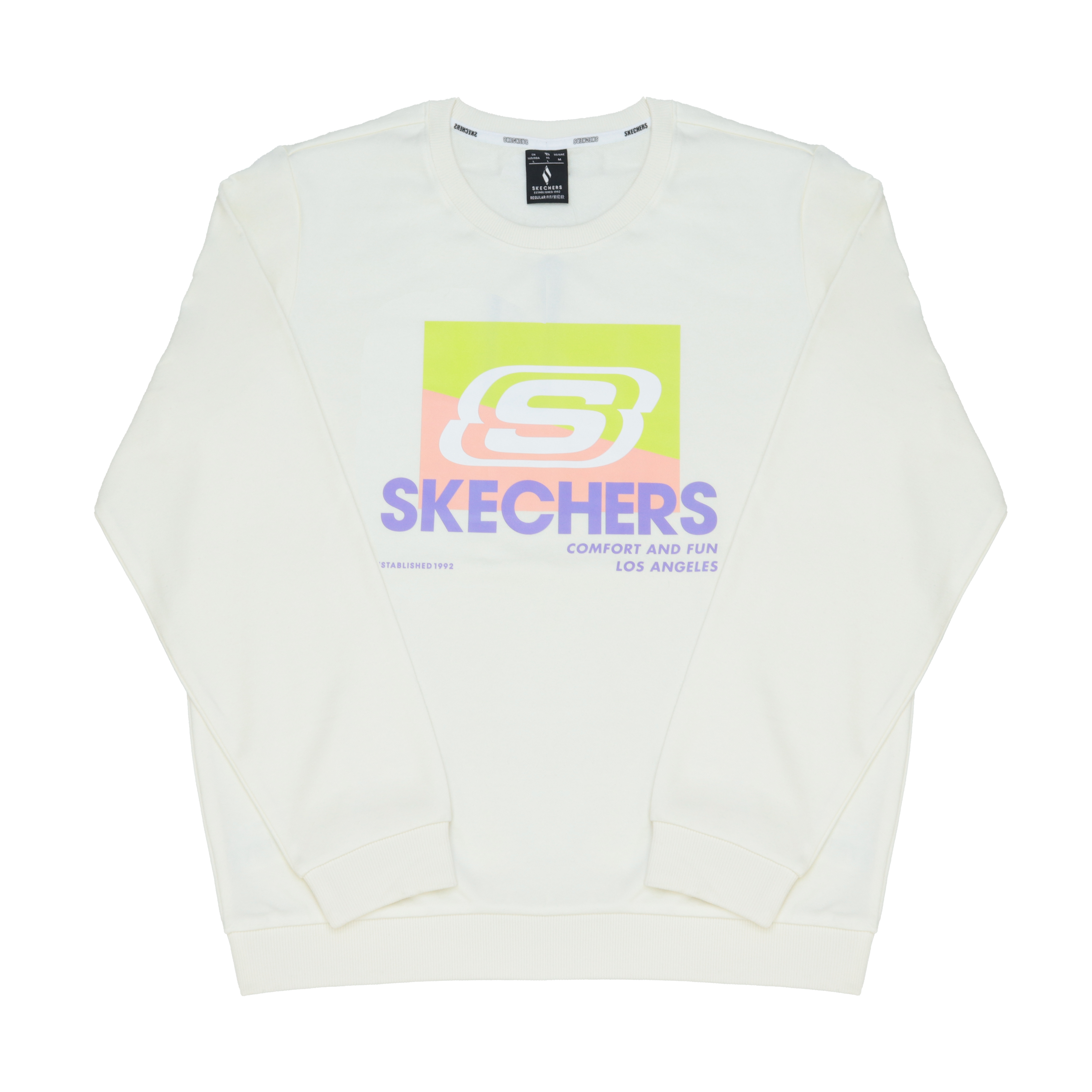 Женское худи Skechers LOGO (белое)