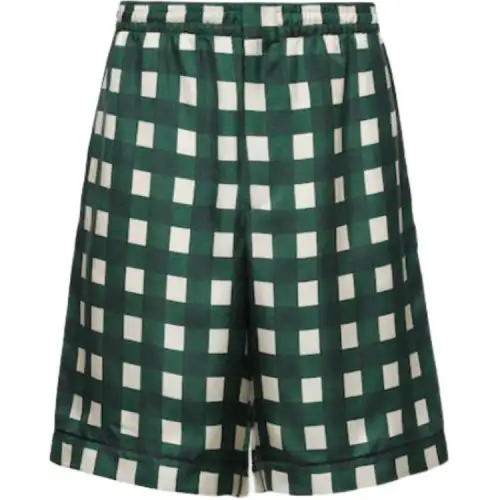 PRADA Casual Shorts Men's Green Moderate