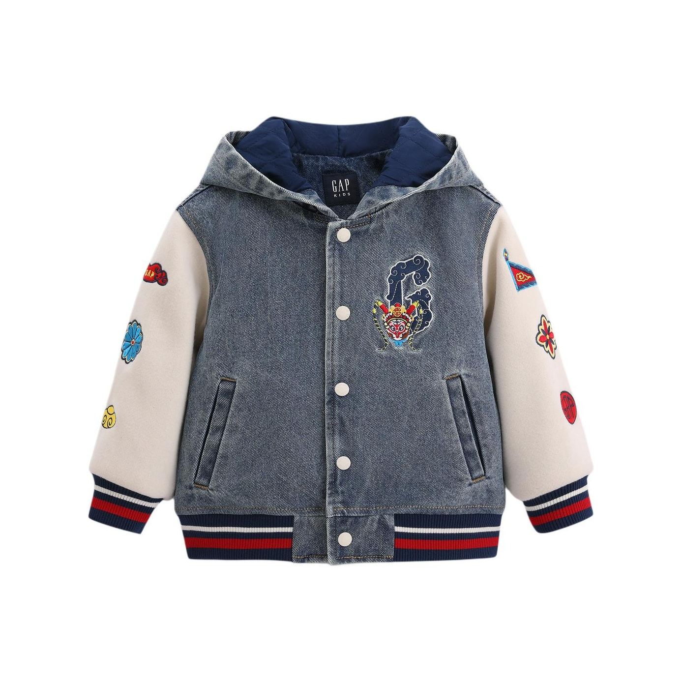 Детская куртка GAP x Peking Opera (синяя)