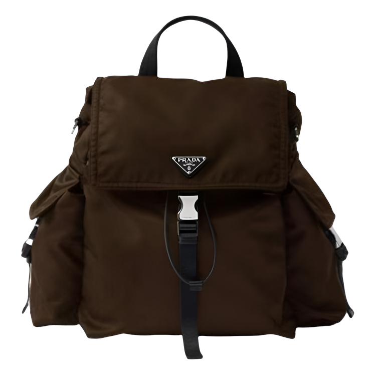 Рюкзак Prada ExploreRe-Nylon (коричневый)