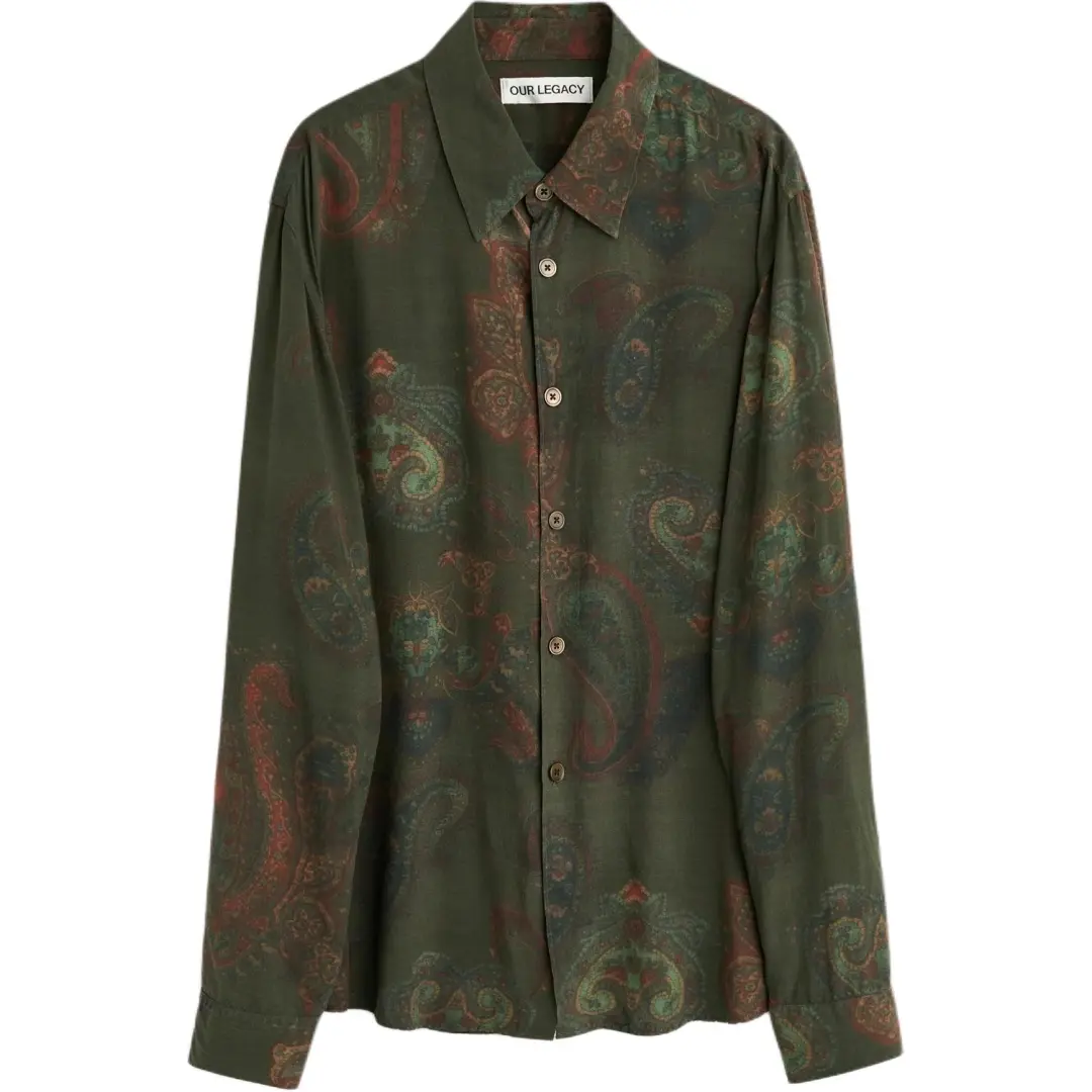 Our Legacy Beyond Forgotten Paisley Print Shirt