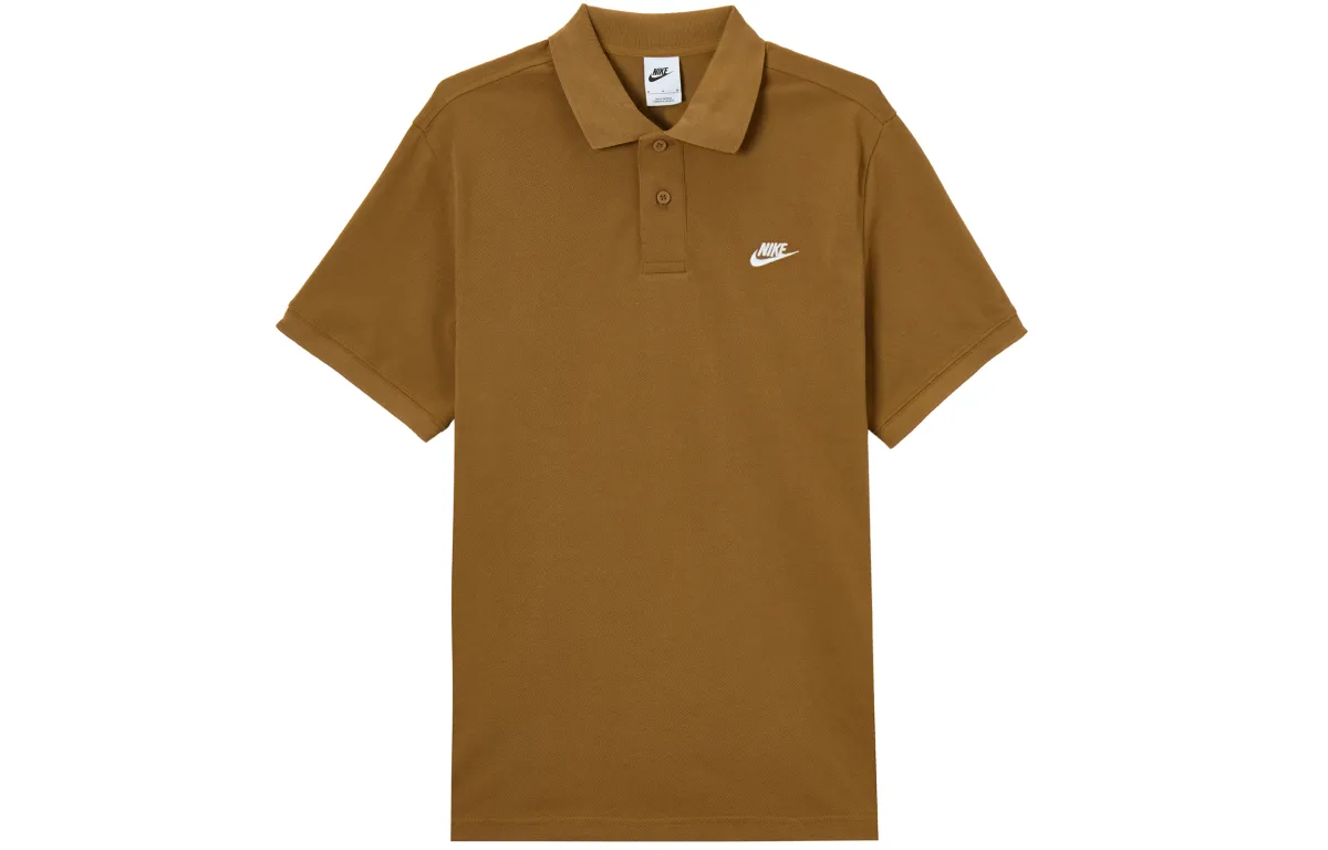 Nike Club T Shirt Men's Light British Umber