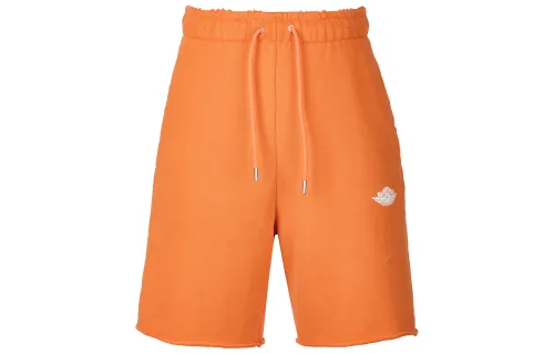 Jordan Air Casual Shorts Men's Fresh Orange/Sail White