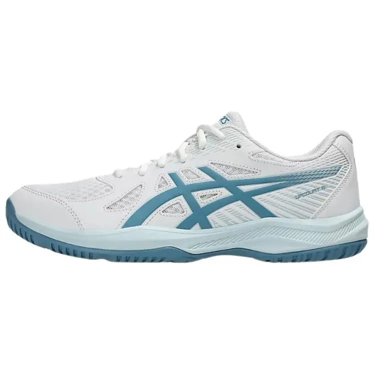 ASICS UPCOURT 6 Breathable Training Shoes Men's White Blue