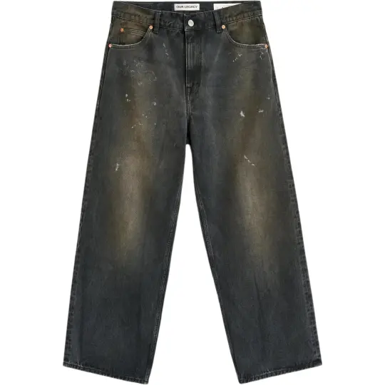 OUR LEGACY SS26 VAST CUT свободные удобные мужские джинсы с высокой талией и широкими штанинами