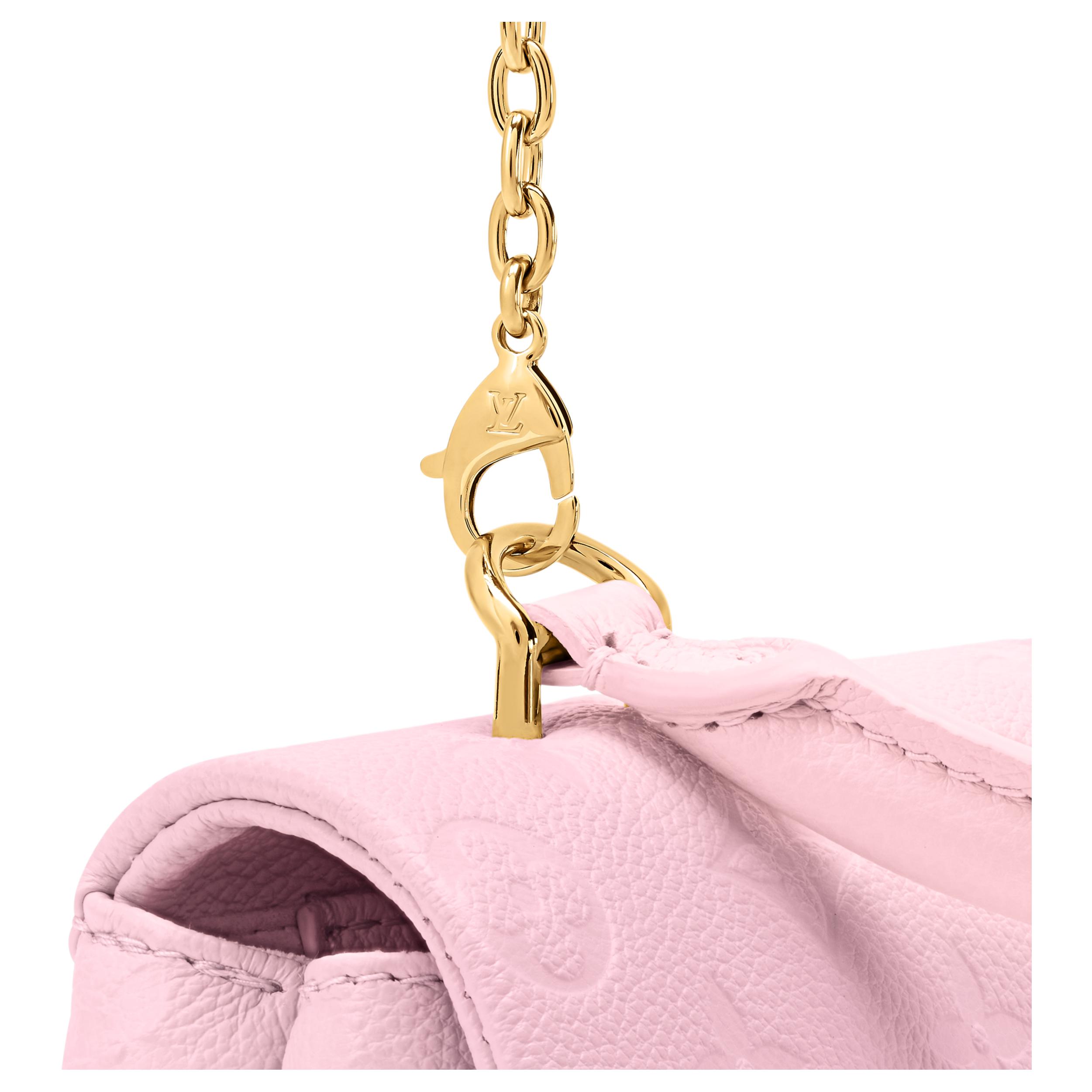 Женская сумка Louis Vuitton Nano Madeleine (розовая) — фото 6