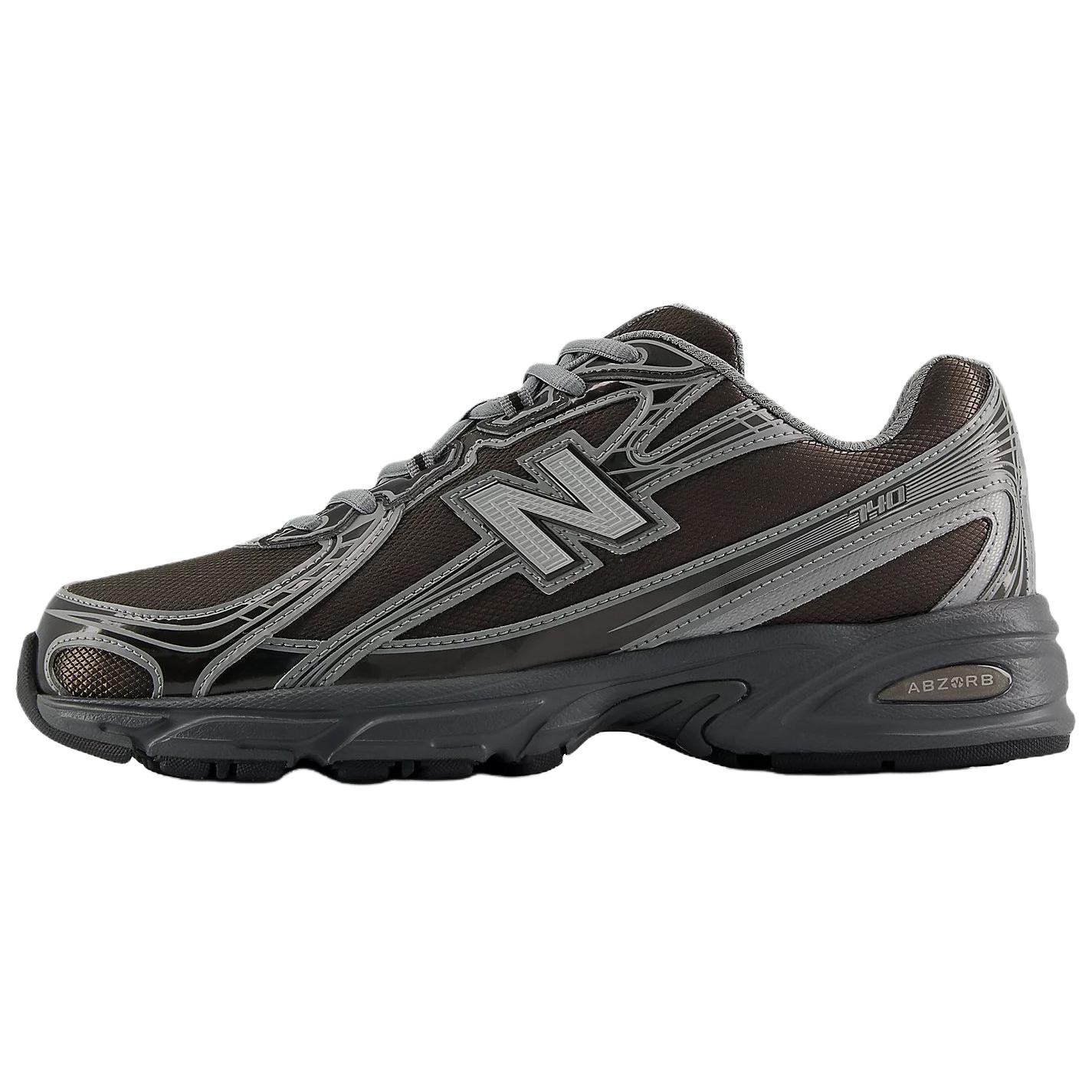 Мужские кроссовки New Balance 740 (коричнево-серые)