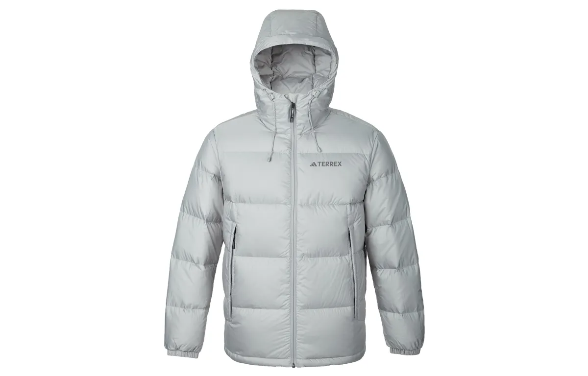Adidas AW24 Down Jacket Men's Pure Quality Gray