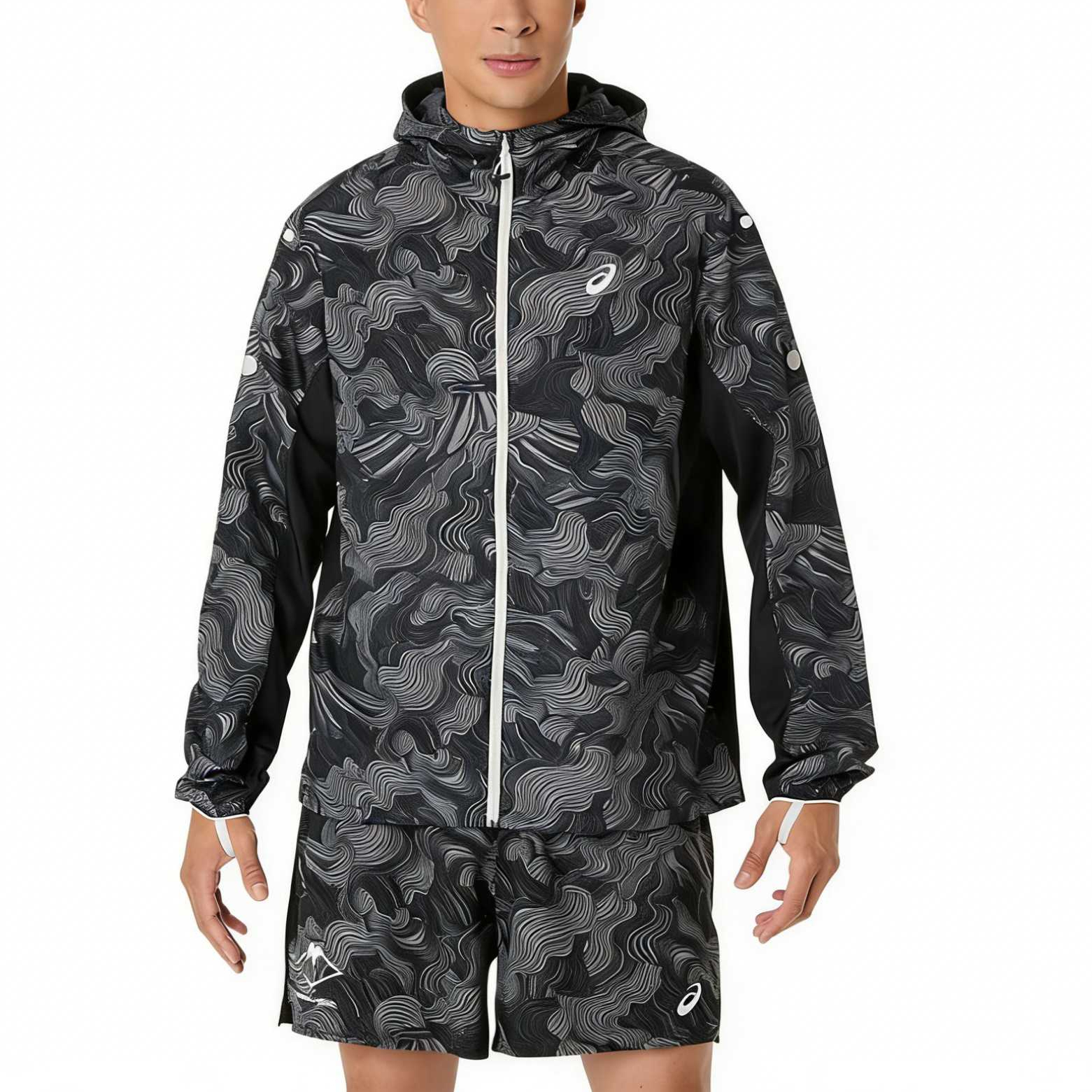 Мужская куртка ASICS Fujitrail (синяя)