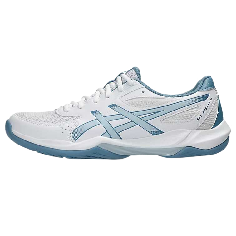 ASICS GEL-ROCKET 12 round toe lace-up thick sole low-top volleyball shoes men's wide version