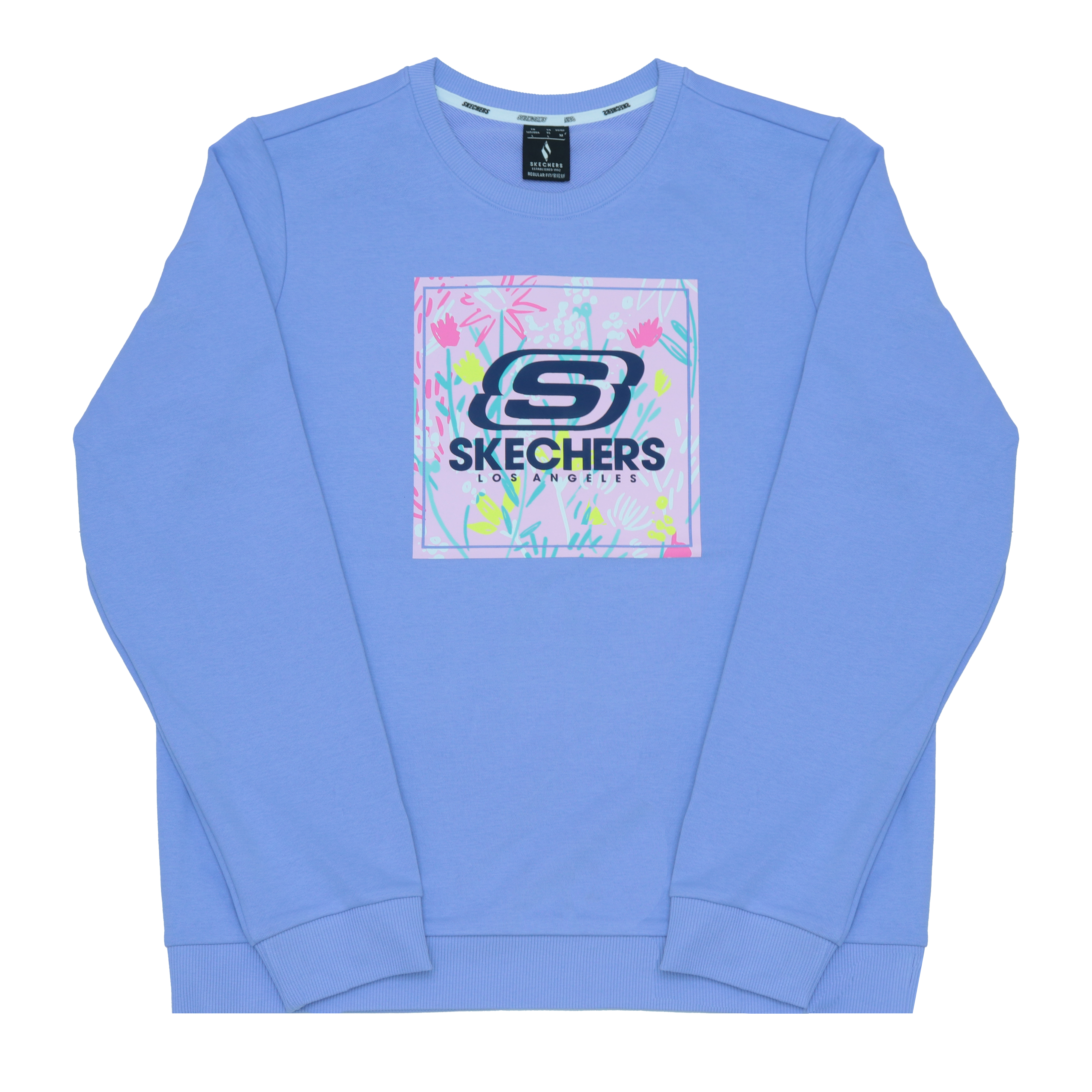 Женское худи Skechers Classic Logo (лавандовое)
