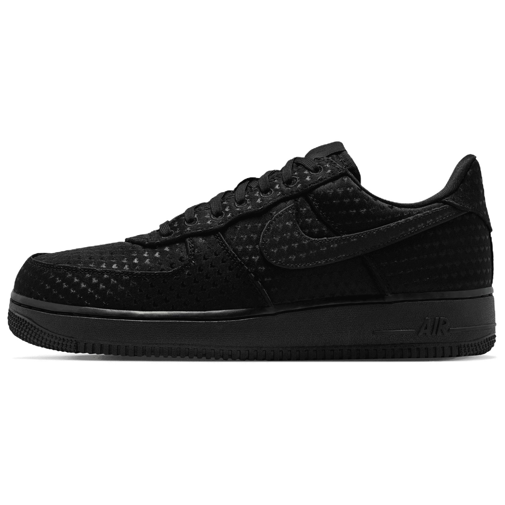 Мужские кроссовки Nike Air Force 1 Retro "Valentine's Day" (черные)