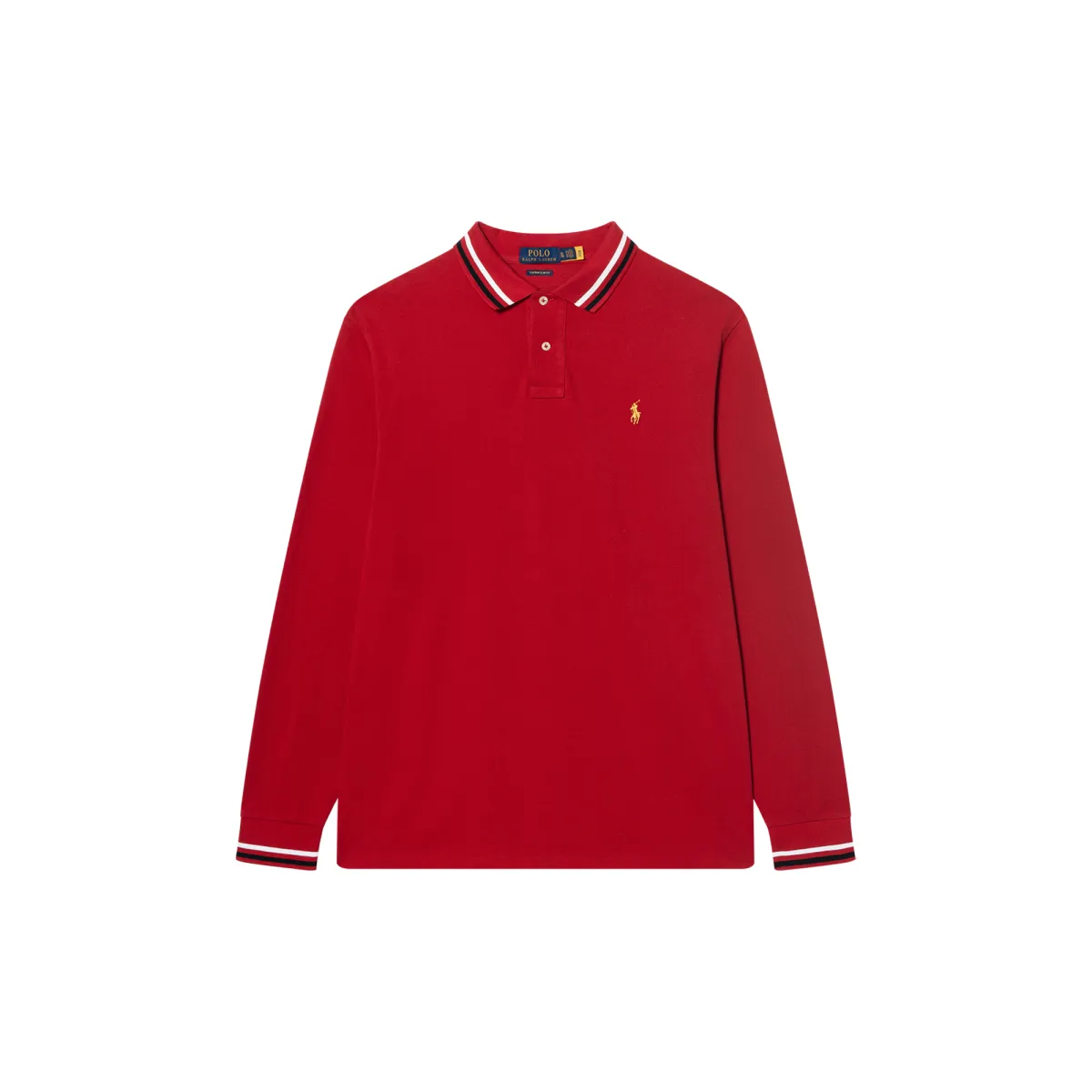 Polo Ralph Lauren FW24 Polo Shirt Custom Slim Fit Men's Red