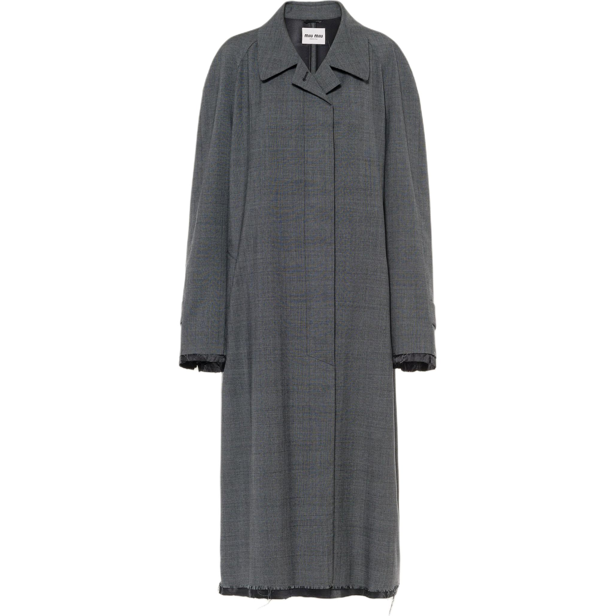 【Previous Season】Prince of Wales check wool coat