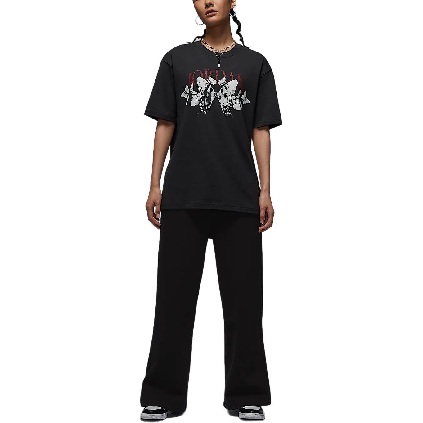 Футболка Jordan Logo T (серо-черный) — фото 5