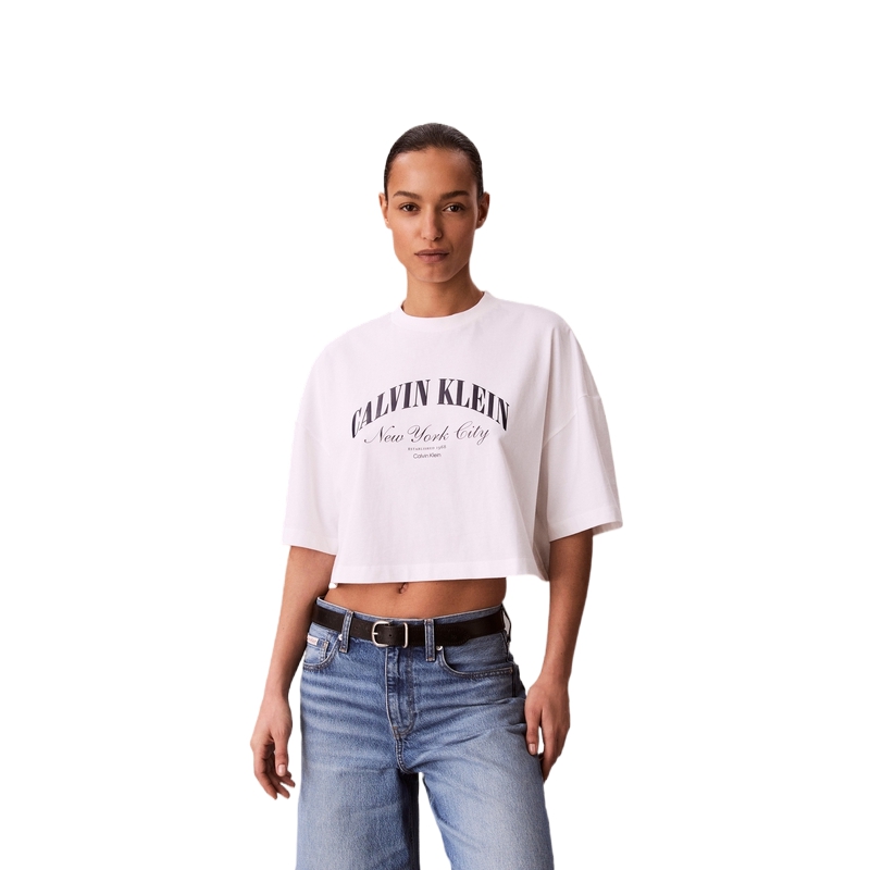 Женская футболка CALVIN KLEIN Jeans (черная)