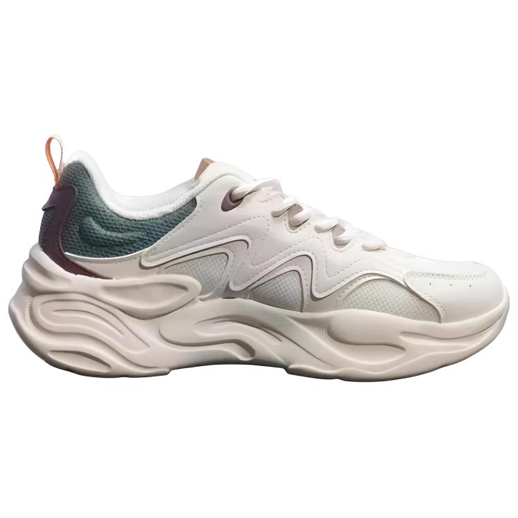 361° Cushioning, Wear Resistant Low top Casual Running Shoes Men’s Beige