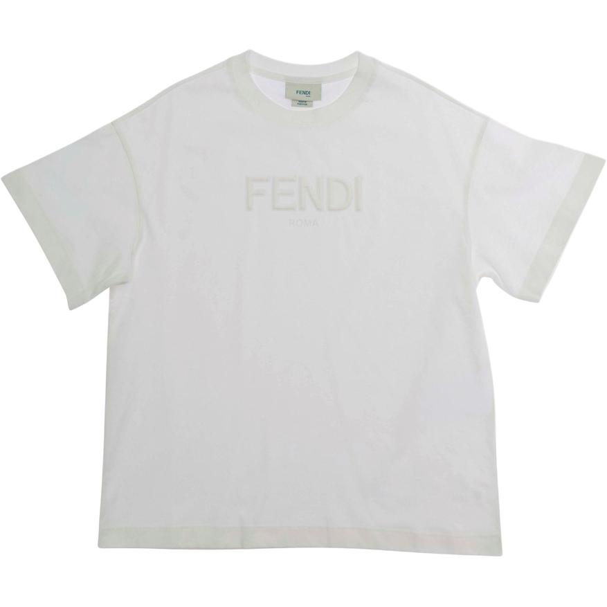 Мужская футболка Fendi JUI2017AJF0TU9 (белая)