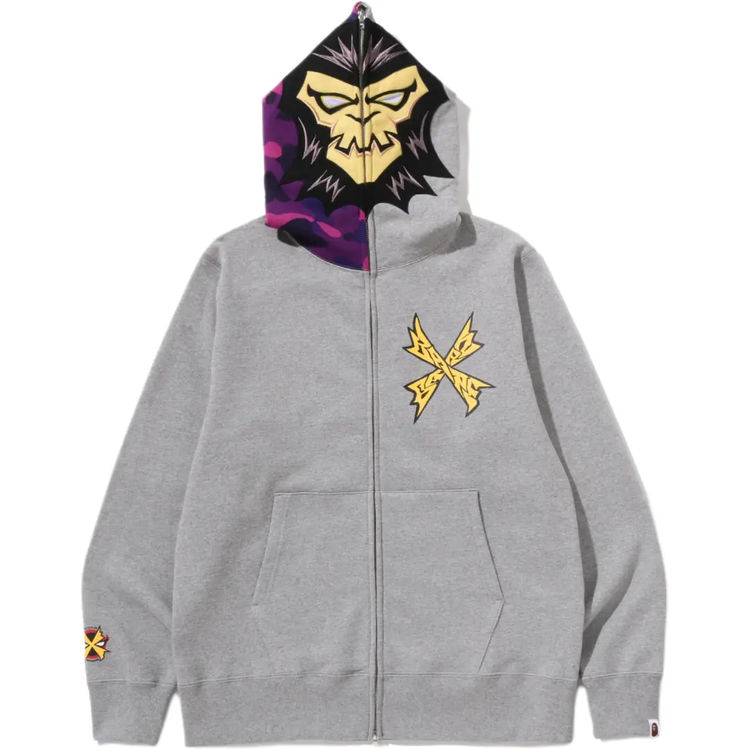 A Bathing Ape Zip-Up Graphic Hoodie
