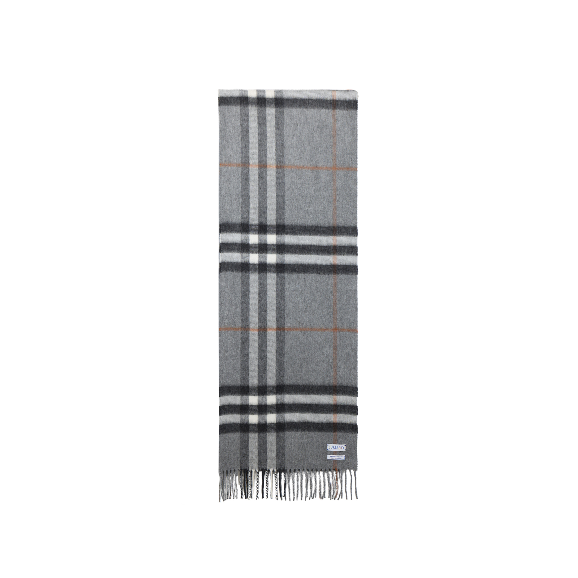Мужской шарф Burberry (серый)
