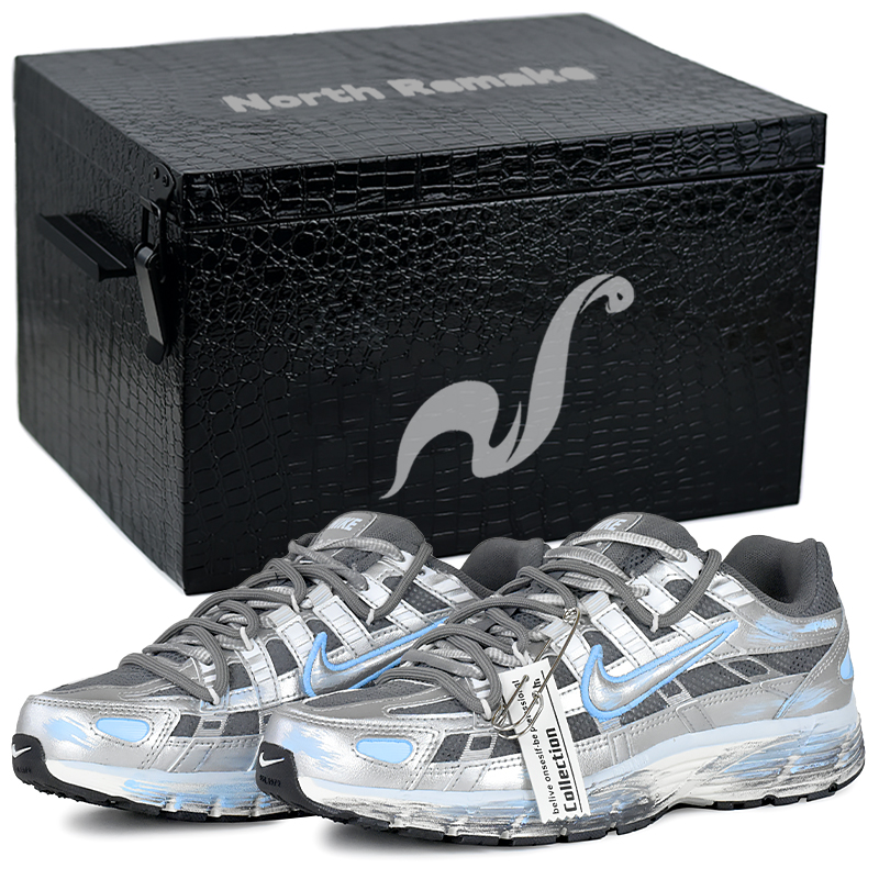 Nike P 6000 Abrasion Resistant Low top Running Shoes Women’s Silver