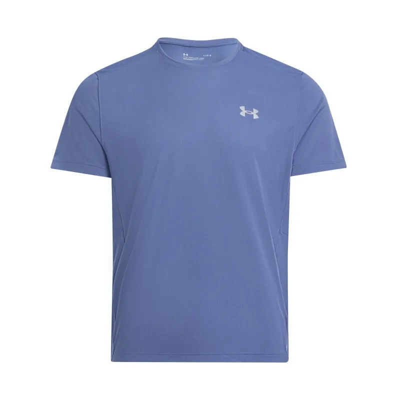 Under Armour Speed Stride 2.0 Short Sleeved T Shirts Men's Carbon Blue