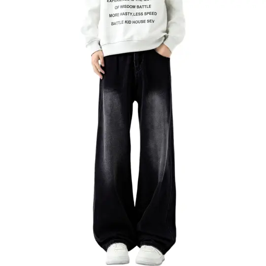 Jeep Jeans Unisex Moderate Wide Leg Pants