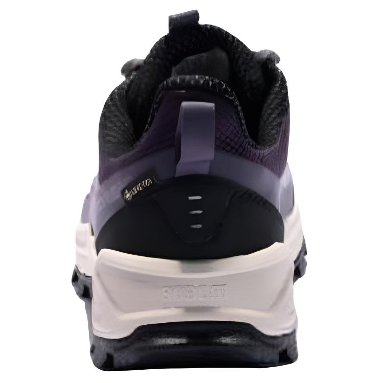 TOREAD Slip Resistant Abrasion Resistant Low top Hiking Shoes Women’s Warm Gray Purple