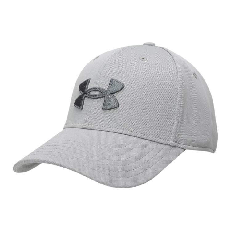 Мужская кепка Under Armour с логотипом (светло-серая)