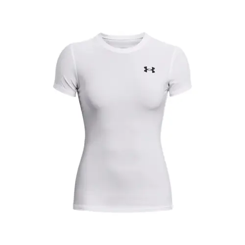 Under Armour HeatGear T Shirt Women's White