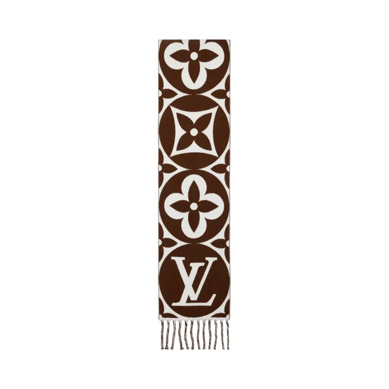 LOUIS VUITTON M94853 Lv Medallion Scarf