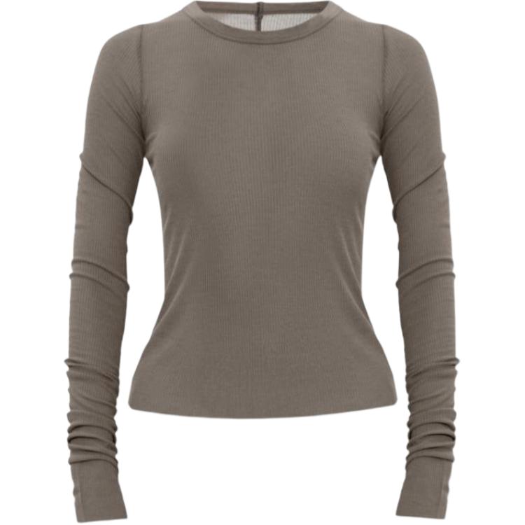 Женская футболка RICK OWENS RP01F6209RC-34 (черная)