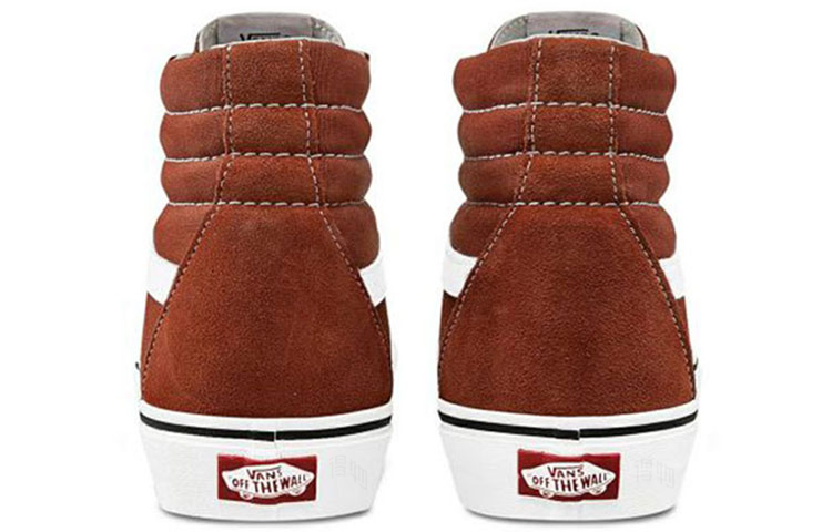 Кеды Vans SK8 Reissue (темно-красный) — Тёмно-красный — фото 5