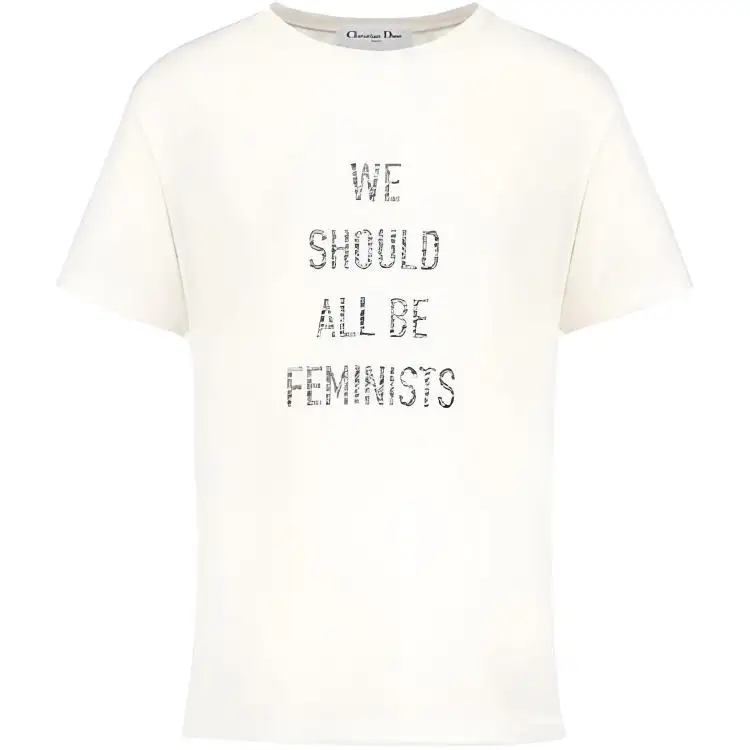 DIOR 2000s We Should All Be Feminists T-shirt