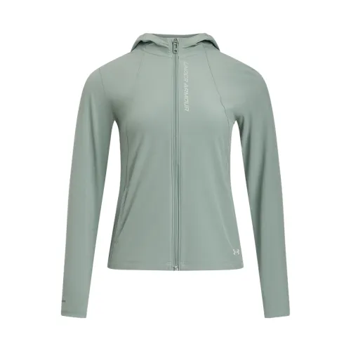 Under Armour SS25 Sports Jacket Women's Lime Green